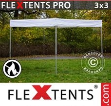 Event tent  3x3 m White, Flame Retardant
