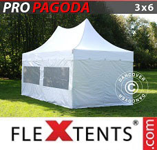 Event tent 3x6 m White, Incl. 6 sidewalls