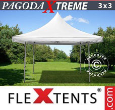 Event tent 3x3 m / (4x4 m) White