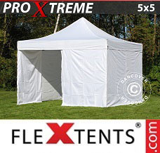 Event tent 5x5 m White, incl. 4 sidewalls