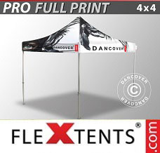 Event tent digital print, 4x4 m