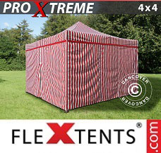 Event tent  4x4 m Striped