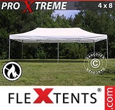 Event tent 4x8 m White, Flame retardant