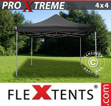 Event tent 4x4 m Black