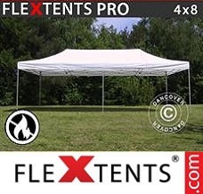 Event tent 4x8 m White, Flame retardant