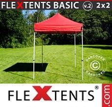 Event tent 2x2 m Red