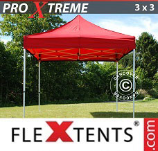 Event tent 3x3 m Red