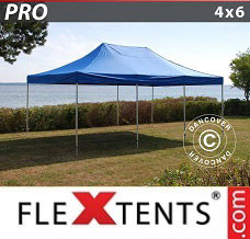 Event tent 4x6 m Blue