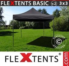 Event tent  3x3 m Black