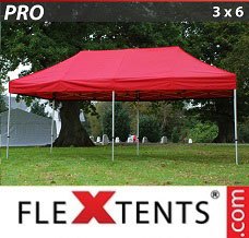 Event tent 3x6 m Red