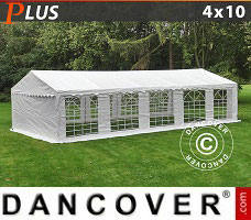 Event tent 4x10 m PE, White