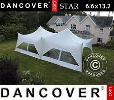 Event tent 6.6x13.2x4.8 m, PVC, White