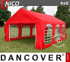 Event tent 4x6 m, Red