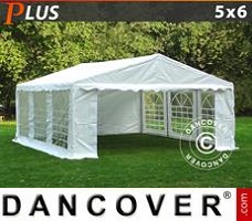 Event tent 5x6 m PE, White