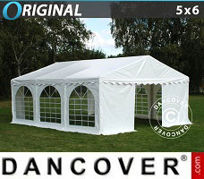 Event tent 5x6 m PVC, White