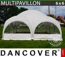 Event tent 6x6 m, White