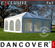 Event tent 7x7 m PVC, White