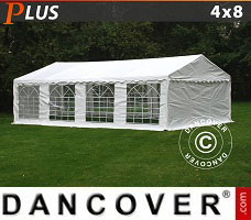 Event tent 4x8 m PE, White