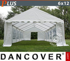 Event tent  6x12m PE, White