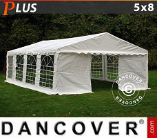 Event tent 5x8 m PE, White