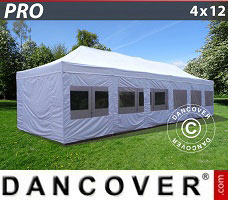 Event tent  4x12 m White, incl. sidewalls
