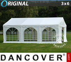 Event tent 3x6 m PVC, White