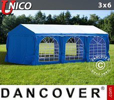 Event tent 3x6 m, Blue