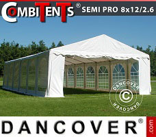 Event tent 8x12 (2.6) m 4-in-1, White