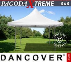 Event tent 3x3 m / (4x4 m) White