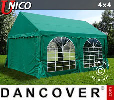 Event tent 4x4 m, Dark Green